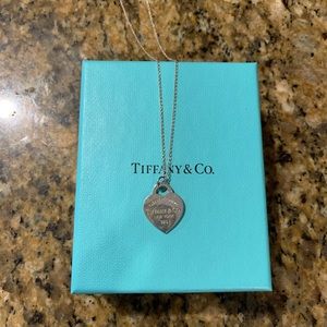 Tiffany Heart Tag Pendant